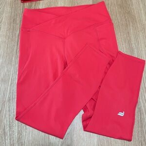 NWT Fabletics Red Crossover Leggings